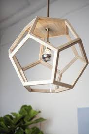 Oak Wood Pendant 20 X20 X20 Themill Ca Hexagon Wood Pendant Light Fixture Wood Ideas In 2020 Holzpendelleuchte Holzleuchte Hangeleuchte