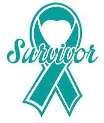 Colorful awareness ribbons isolated over white background. Ovarian Cancer Awareness Teal Ribbon Symbol Survivor Warrior Fighter Christmas Birthday Sherpa Fleece Throw Blanket Twin Queen Size Tapestry Wall Hanging Quilts Kolenik Home Kitchen