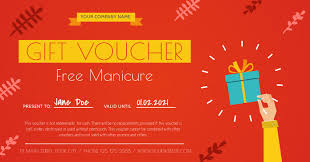 Quick and easy to use. Salon Gift Voucher Template Postermywall