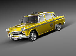 Image result for Federal Yellow 1956 Checker Taxi