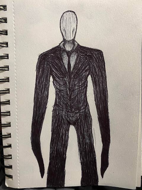 here's my latest few slender man drawings!!! : r/Slender_Man