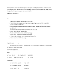 Dalam hal ini akan kami sajikan sebagai salah satu referensi sahabat dalam membuat sebuah proposal pengajuan dana atau bantuan dengan baik. Proposal Pameran Pendidikan Lakaran