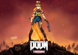 Doom Crossing By Cnmbwjx Doomguy And Isabelle Doom Slayer Meme Animal Crossing