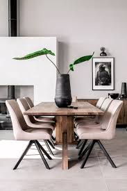 table a manger moderne pietement oblique chene massif 200 cm hudson table a manger moderne salle a manger bois massif table salle a manger