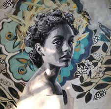 I dont feel anywhere close to some of the artwork that is posted! But I  love painting and creating This is a 4 season tree that was a commission  piece The frame