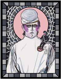 Saint Steve Strange Visage Stranger Things Steve Art Wave Print