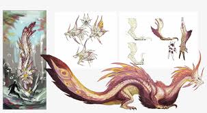 Maybe you would like to learn more about one of these? Tumblr Npelm7jhkk1ruxn67o4 1280 Monster Hunter Concept Art Monsters 980x523 Png Download Pngkit