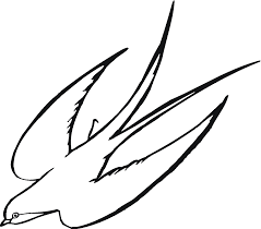 Flying Bird Drawings Clipart Best Bird Drawings Simple Bird Drawing Bird Coloring Pages