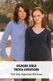 A year in the life is delivering that. Gilmore Girls Trivia Questions That Only Superfans Will Know Nancy Geren Bol Com