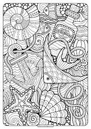 You're going to have a blast coloring all these advanced coloring pages of summer. Printable Summer Sea Pdf Coloring Page