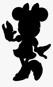 Minnie mouse bow template clipart best. Minnie Minnie Mouse Mickey Mouse Cinderella Watercolor Stencil Disney Characters Silhouette Hd Png Download Kindpng