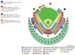 stadium seat flow charts