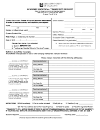 Fillable Online Queens Academic Unofficial Transcript Request Queens University Of Charlotte Queens Fax Email Print Pdffiller