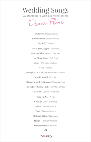 Wedding Songs Guaranteed To Get Everyone On The Dance Floor Wedding Songs Wedding Reception Music Wedding Song List