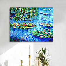 Membuat gambar mewarnai bunga cukup mudah apalagi untuk anak perempuan yang memang identik dengan mereka. Lukisan Bunga Lili Air Gambar Oleh Angka Claude Monet Gambar Cat Digital Lukisan Mewarnai Dengan Angka Dengan Paket Kit Painting By Numbers Painting Numberspainting Diy Aliexpress