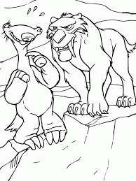 The story follows three paleolithical mammals attempting to return a. Ice Age Coloring Pages Cartoons Sid And Diego Ice Age Printable 2020 3455 Coloring4free Coloring4free Com