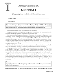 Grab your new algebra i study guide here and ace the test (20% off for a limited time) Https Www Jmap Org Jmapregentsexamarchives Algebraiexams 0619examai Pdf