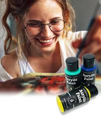 Amazon.com: Permanent Fabric Paint Kit, 24 Colors, Medium Acrylic Set, for  Clothes, Upholstery, Outdoor Cushions, Shoes, Includes Metallic Gold, ...