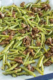 Mediterrane Buschbohnen Mit Parmesan Rezept Buschbohnen Rezept Buschbohnen Gemuse Rezepte Vegetarisch