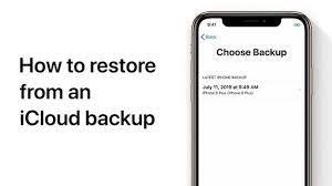 How To Restore A New Iphone From Icloud - Quora