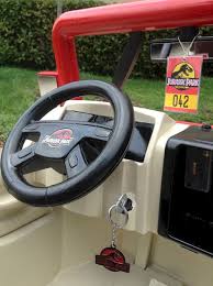 countdown to jurassic world power wheels jeep modified into a jurassic park jeep jurassic park jeep park jeep power wheels pinterest