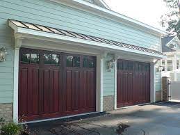 Lovely Garage Awning 1 Metal Garage With Awning Smalltowndjs Com Wooden Garage Garage Door Design Modern Garage Doors