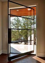 A front door can mimic the other design elements of your exterior or it can be a stand alone piece. 23 Metal Front Doors That Are Really Inspiring Shelterness