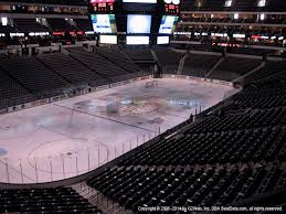 American Airlines Center Tx View From Platinum Level 222