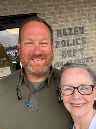 Meeting Chief Taylor in Hazen, Arkansas