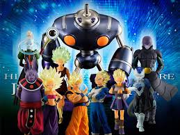 It originally aired in japan beginning in the summer of 2015. Dragon Ball Super Hg Rivals Of Universe 6 Exclusive Box Of 10 Figures