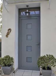 J Aime Beaucoup La Couleur De La Porte Marquise Porte Aluminium Vitree Porte Entree Pvc Maison