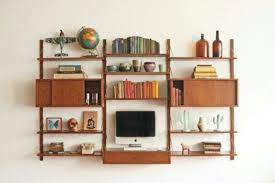 30 Original Mid Century Modern Bookcases Ideas You Ll Love Roundecor Mid Century Modern Bookcase Mid Century Wall Unit Modern Bookcase