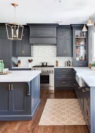 Changing The Paint Colors Of The Kitchen Cabinets Could Make The Transfer Dramatic In 2020 Grey Kitchen Designs Kitchen Cupboard Colours Kitchen Cabinet Design