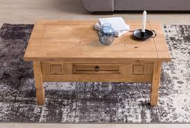 Einfaches design viel stauraum hochwertig. Finebuy Kiefernholz Couchtisch Mit Schublade Und Metallgriff 100 X 60 X 45 Cm Massivholz Wohnzimmer