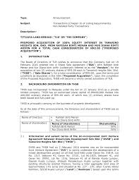 Company, headquarter location in malaysia. Http Titijayaland Listedcompany Com Newsroom Titijaya Land Berhad Thsb Share Sale Agreement 1 Pdf