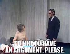 YARN | I'd like to have an argument, please. | Monty ...