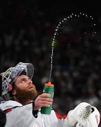 Braden holtby is constantly inspiring me to be the best person and player i can be. Las Vegas Nv May 30 Goaltender Braden Holtby 70 Of The Washington Capitals Sprays Water Dur Washington Capitals Hockey Capitals Hockey Washington Capitals