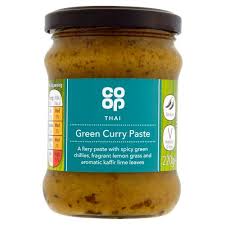All of our dishes are prepared and cooked in an authentic manner to give you a true taste of thailand. Co Op Thai Green Curry Paste 220g