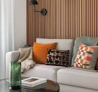 Natural Oak (Natural Core) Acoustic Slat Wood Wall Panels ...