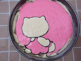 Mesin bagi mix semua (tak perlu air, putih telur dah bantu milo tu mix). Lukisan Atas Kek Nampak Unik Boleh Cuba Untuk Hasilkannya Begini Stepnya Keluarga