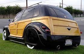 Real Wood Woody Cruiser Car Chrysler Pt Cruiser Chrysler Cars