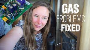 If your batteries are fine and the alarm is still going off, it is at this time that you and your family should leave the home. Fixing Caravan Gas Issues Truma Hot Water System Trumatic Heater Youtube