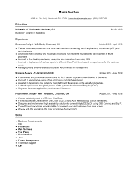 business analyst resume examples and