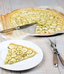 Tarte Fine A La Courgette Ricotta Et Parmesan Et Si C Etait Bon Recettes De Cuisine Recette Recette Avec Courgette