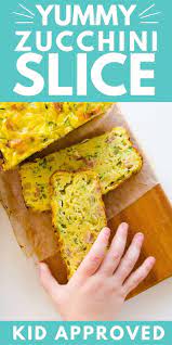 Zucchini Or Courgette Slice Is The Perfect Kid Food Recipe Recipes Lunch Crockpot Recipes Baby Led Weaning Recipes