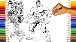 Get your free printable incredible hulk coloring sheets and choose from thousands more coloring pages on allkidsnetwork.com! Hulk Coloring Pages The Avengers Hulk Coloring Book Youtube