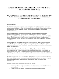 Perbincangan umum tentang alam sekitar. Isu Pencemaran Alam Sekitar