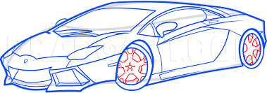 Lamborghini is one of the preferred sports cars for many automobile enthusiasts. How To Draw A Lamborghini Aventador Lamborghini Aventador Coloring Page Trace Drawing