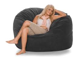 Pin By Whitney Manning On Vestido Informal In 2020 Bean Bag Chair Leather Bean Bag Chair Big Bean Bag Chairs