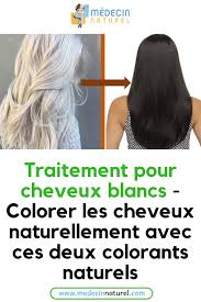 Sur des cheveux entièrement blancs, une coloration intégrale de la chevelure avec une seule teinte s'impose. Traitement Pour Cheveux Blancs Colorer Les Cheveux Naturellement Avec Ces Deux Colorants Naturel Celebrity Makeup Inspiration Hair Beauty Natural Beauty Tips